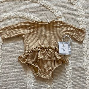 Kate Quinn Ruffle Bamboo Onesie